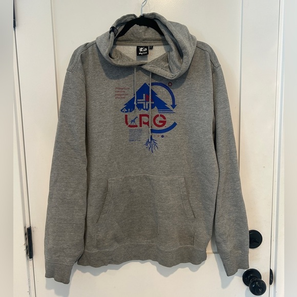Lrg Other - LRG Vintage SOLD OUT Tree Logo Hoodie Grey Streetwear Skate Men’s Medium